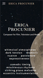 Mobile Screenshot of ericaprocunier.com